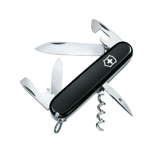 Victorinox Swiss Army Spartan Pocket Knife Stainless Steel Blade Polymer Handle Black