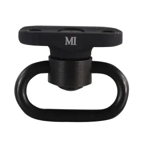 Midwest Industries Rear Single Point Sling Adapter with QD Sling Swivel AK-47, AK-74 Aluminum Black