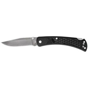 Buck Knives 110 Slim Pocket Knife 3.75" Clip Point 420HC Satin Blade Glass Reinforced Nylon (GRN) Handle Black
