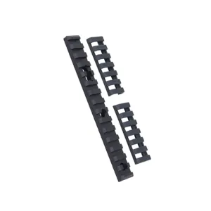 ERGO Picatinny Rail with Rail Covers and Mounting Hardware AR-15 Handguard 6" Aluminum Black
