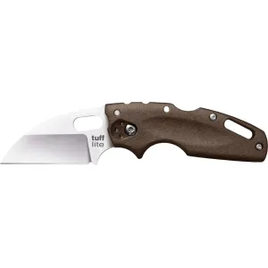 Cold Steel Tuff Lite Pocket Knife 2.5" Sheepsfoot AUS-8 Satin Blade Grivory Handle Flat Dark Earth