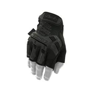 Mechanix Gloves Men's M-Pact Tactical Fingerless Gloves Black Medium