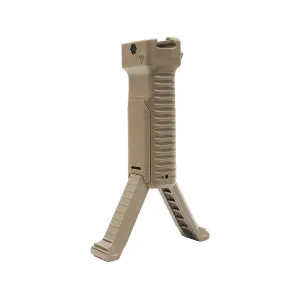 Strike Industries Picatinny Vertical Grip Bipod Flat Dark Earth