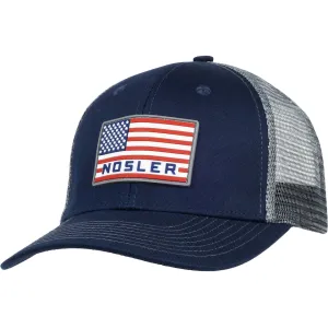 Nosler Men's USA Flag Hat Navy/Dark Gray One Size Fits Most