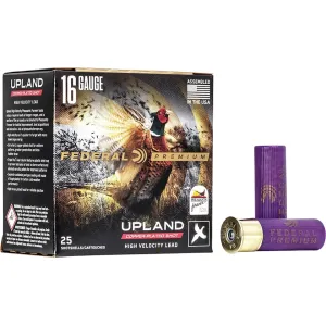 Federal Premium Wing-Shok 16 Gauge Ammo 2-3/4" #5 Copper Plated Lead Shot 1-1/8 oz Box of 25