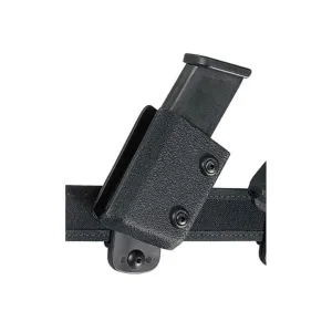 Safariland 771 Open Front Magazine Pouch Adjustable 1-1/2" Belt Loop Right Hand Beretta 92, CZ 75, Sig 226 Tactical Laminate Black