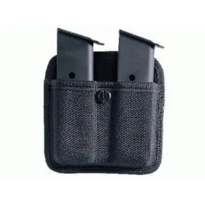 Bianchi 7320 Triple Threat Double Magazine Pouch for Glock 20, 21, HK USP 40, 45 Nylon Black