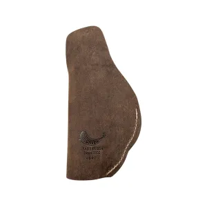 Hunter 4600 IWB Holster Right Hand Glock 43, 43 with Laser, 42, 42 with Laser, 1911 Officer, S&W M&P Shield EZ 9, Springfield Hellcat, Taurus GX4, Ruger Max 9 Leather Brown