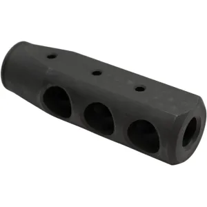 U.S. Ballistics Competition Muzzle Brake 1/2"-28 Thread AR-15 9mm Steel Matte