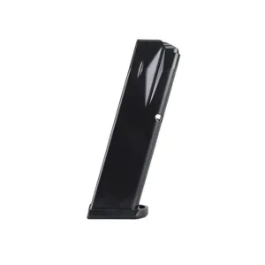 Mec-Gar Optimum Magazine with Base Pad for Taurus PT100, PT101 40 S&W 13-Round Steel Anti-Friction Black
