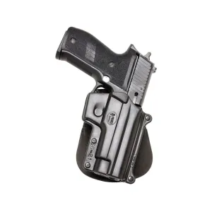 Fobus Standard Roto Paddle OWB Holster Right Hand Sig Sauer P220, P225, P226, P228, P245, S&W 3913, 4013, 5904 Polymer Black