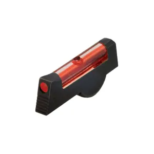 HIVIZ Front Sight for S&W J Frame Revolver with Sub-3" Barrel & Pinned Front Sight Steel Fiber Optic Red
