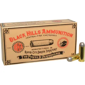 Black Hills Cowboy Action 45 Colt (Long Colt) Ammo 250 Grain Flat Nose Case of 500 (10 Boxes of 50)