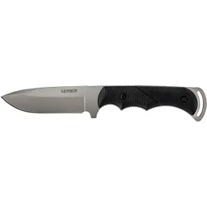 Gerber Freeman Guide Fixed Blade Knife 4" Drop Point 5Cr15MoV Satin Blade TacHide Handle Black