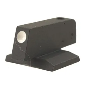 Novak 1911 Front Sight Novak Cut .075" Depth .225" Height .125" Width Steel Blue White Dot