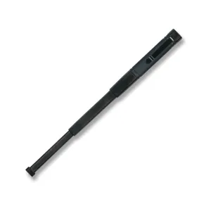 Smith & Wesson Small 12" Collapsible Baton Carbon Steel Shaft Black Carbon Steel Handle Black