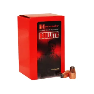 Hornady InterLock 45 Caliber (458 Diameter) Bullets 300 Grain Jacketed Hollow Point with Cannelure Box of 50