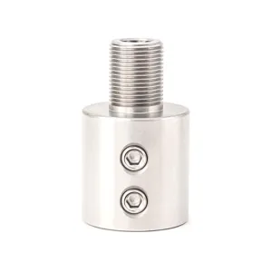 Tacticool22 Barrel Thread Adapter for Ruger 10/22 1/2"-28 Silver
