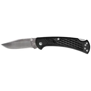 Buck Knives 112 Slim Pocket Knife 3" Clip Point 420HC Satin Blade Glass Reinforced Nylon (GRN) Handle Black