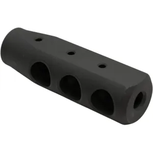 U.S. Ballistics Competition Muzzle Brake 1/2"-28 Thread AR-15 223 Rem, 5.56mm Steel Matte