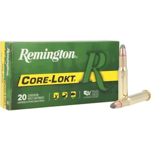 Remington Core-Lokt 30-30 Winchester Ammo 150 Grain Jacketed Soft Point Box of 20