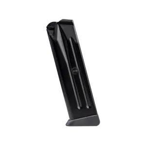 Mec-Gar Competition Magazine Para Ordnance P18 9mm Luger 10-Round Steel Anti-Friction Black