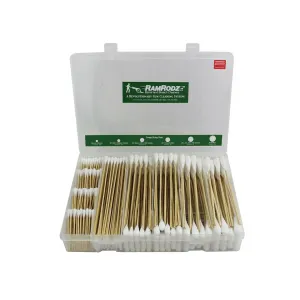 RamRodz Range Kit Gun Cleaning Swab Assortment with Case 6PK80