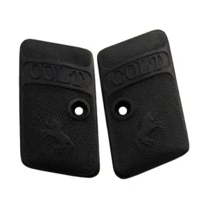 Vintage Gun Grips for Colt Vest Pocket Square Top 25 ACP Polymer Black