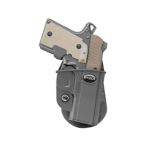 Fobus Evolution OWB Holster Right Hand Kimber Micro 380, Micro 9, Sig Sauer P938, P238 Polymer Black