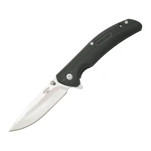 Bear & Son 778 Folding Knife 3.75" Drop Point 440 Satin Blade Zytel Handle Black