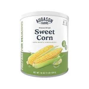 Augason Farms Freeze Dried Sweet Corn 1 lbs #10 Can