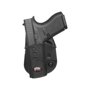 Fobus Evolution OWB Holster Left Hand Glock 42 Polymer Black