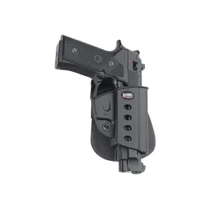 Fobus Evolution OWB Holster Right Hand Beretta Vertec, Taurus 92, 99, PT101 with Rail Polymer Black