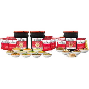 ReadyWise 360 Serving Vegetarian Entree and Breakfast Freeze Dried Food Kit