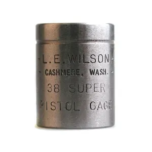 L.E. Wilson Max Cartridge Gauge 38 Super