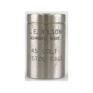 L.E. Wilson Max Cartridge Gauge 45 Colt (Long Colt)
