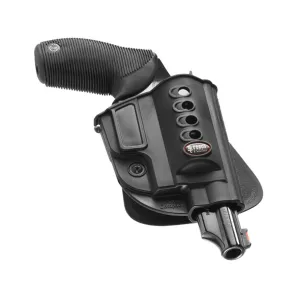 Fobus Evolution OWB Holster Right Hand Taurus Judge 2.5" Cylinder Polymer Black