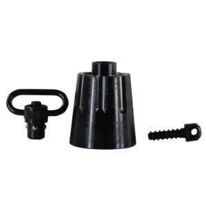GrovTec Push Button Shotgun Magazine Cap with 1" QD Sling Swivel Winchester Super X2, SX3, Browning Gold 12 Gauge Steel Black