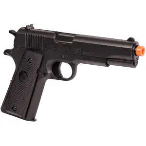 Game Face GFM311 Airsoft Pistol 6mm BB Spring Powered Single Shot Black