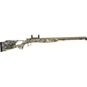 CVA Optima V2/LR 50 Caliber Muzzleloading Rifle 28" Cerakote Patriot Brown Barrel Realtree Excape Stock with Scope Mount
