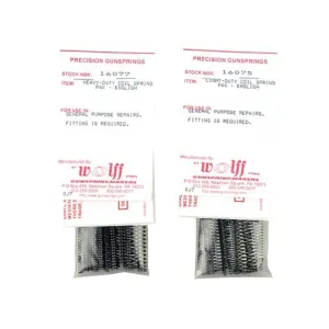 Wolff Coil Spring Combination Pack #2 with Miniature, Light Duty English, Heavy Duty English Coil Spring Packs