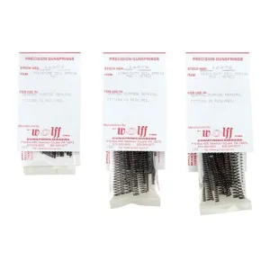 Wolff Coil Spring Combination Pack #3 with Miniature, Light Duty Metric, Heavy Duty Metric Coil Spring Packs