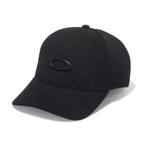 Oakley Mens Tincan Logo Hat Small/Medium Black/Carbon Fiber