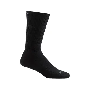 Darn Tough Men's Tactical Midweight Full Cushion Boot Socks Black Large