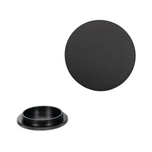 Nightforce Metal Threaded Scope Cover Set Benchrest Models Matte Black