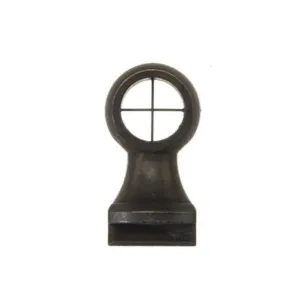 KNS Dovetail Hooded Front Sight 0.525" High Crosshair Reticle