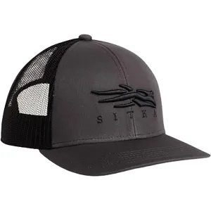 Sitka Gear Mens Icon Mid Trucker Hat Lead