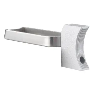 Nighthawk Custom Long Solid 1911 Trigger Aluminum Silver