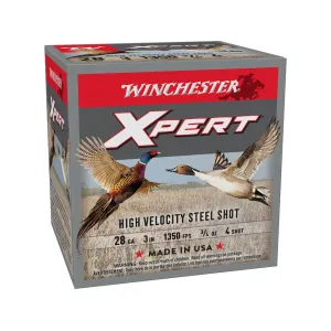 Winchester Xpert 28 Gauge Ammo 3" #4 Steel Shot 3/4 oz Box of 25