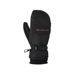 Carhartt Men's Knit Cuff Waterproof Insulated Mittens Black Medium